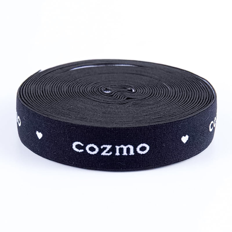 Nylon elastinen jacquard-nauha