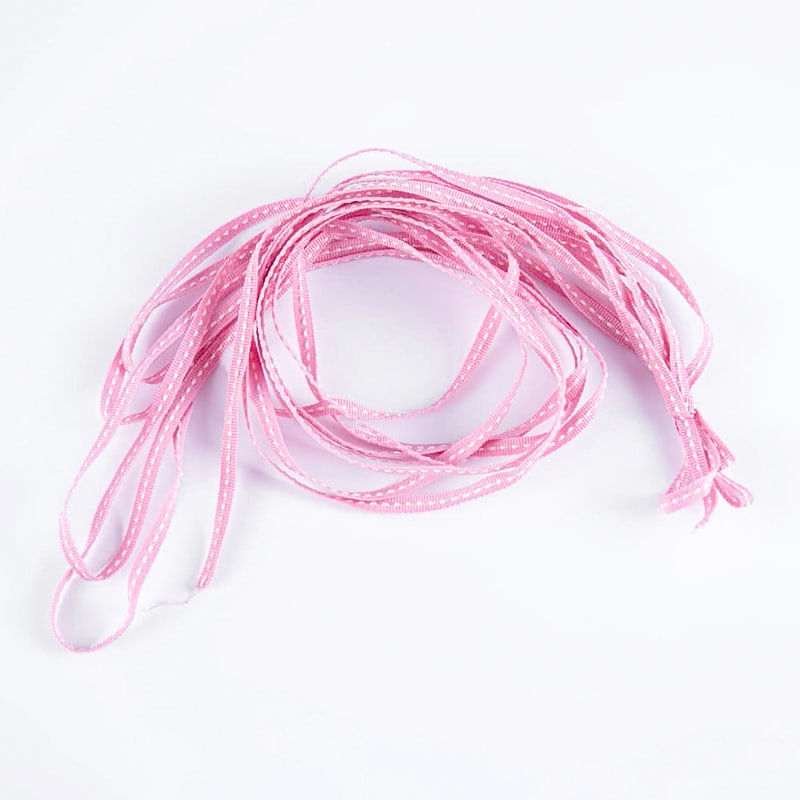 0,5 cm kudottu polyesteripisteinen jacquard-nauha